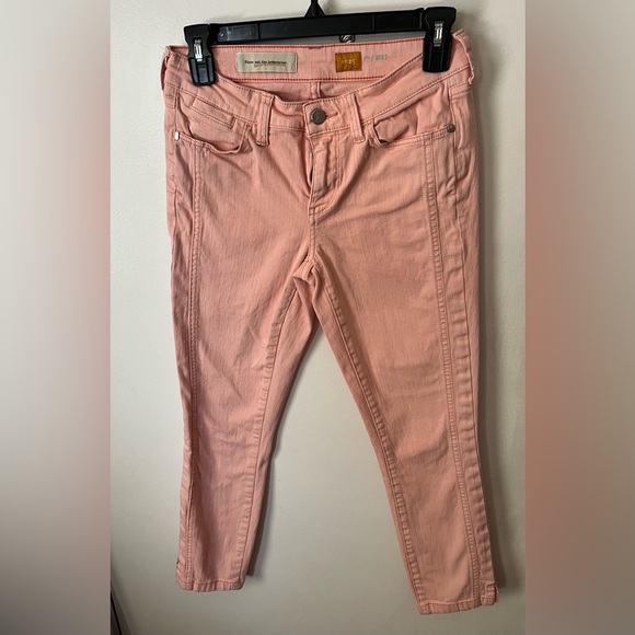 Pilcro and the Letterpress Denim - Anthropologie Pilcro and the Letterpress Light Orange Jeans Size 25